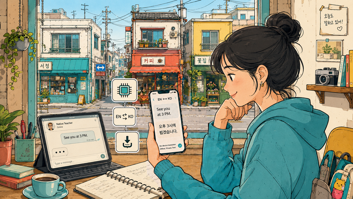 온디바이스 번역의 시대가 왔다: ML Kit, Apple Translation, Chrome Translator API 살펴보기